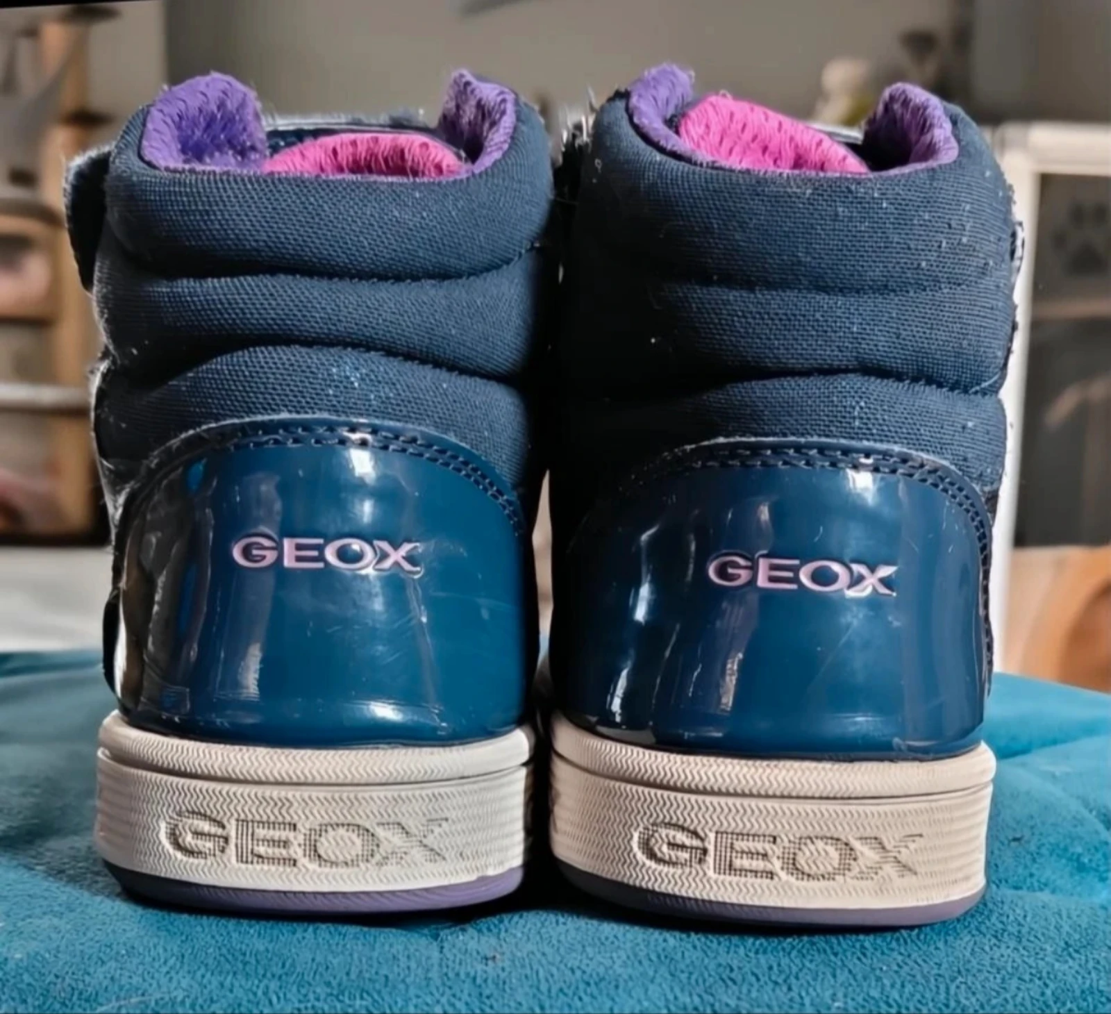 Blue/Purple Geox J Maltin Girl A Sneakers size 31 – photo 6